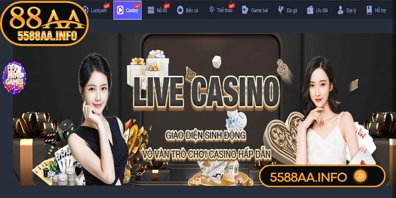 Casino 88AA ra đời tạo nên một sân chơi giải trí thượng lưu