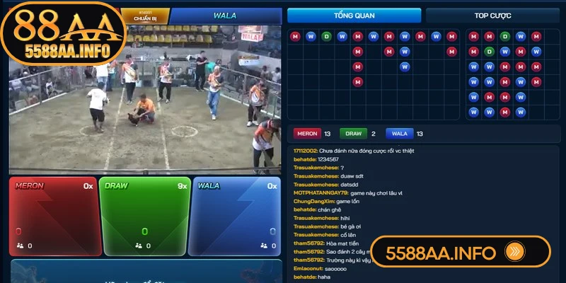 Đá gà 88AA nổi danh là một sân chơi giải trí đẳng cấp bậc nhất