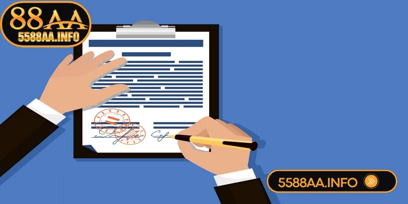 Điều khoản sử dụng 88AA cơ bản áp dụng hiện nay rất rõ ràng